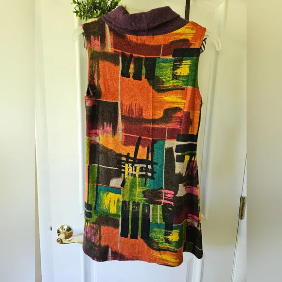 Papillon Above-the-knee Sweater Dress (Size M) - Picture 3 of 9